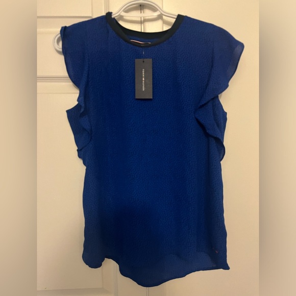 🆕 Tommy Hilfiger Sleeveless Blouse - Picture 1 of 4